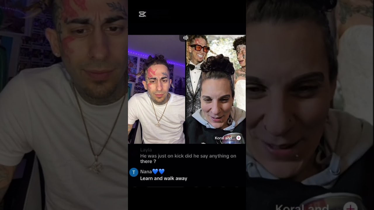 Посмотрите видео с прямым эфиром в TikTok, где звезда обвиняет Flyy Soulja в понедельник.