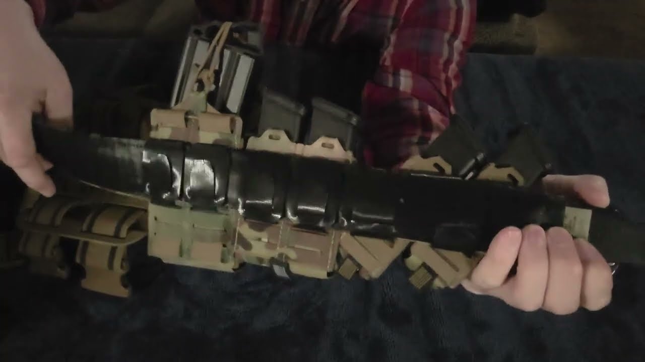 Haley Strategic D3 Belt and Blackhawk Holster attachment close up.