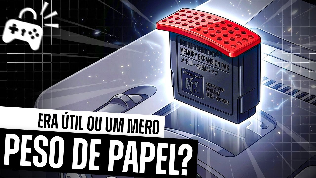 O Acessório Que Dividiu o Nintendo 64 | Expansion Pak