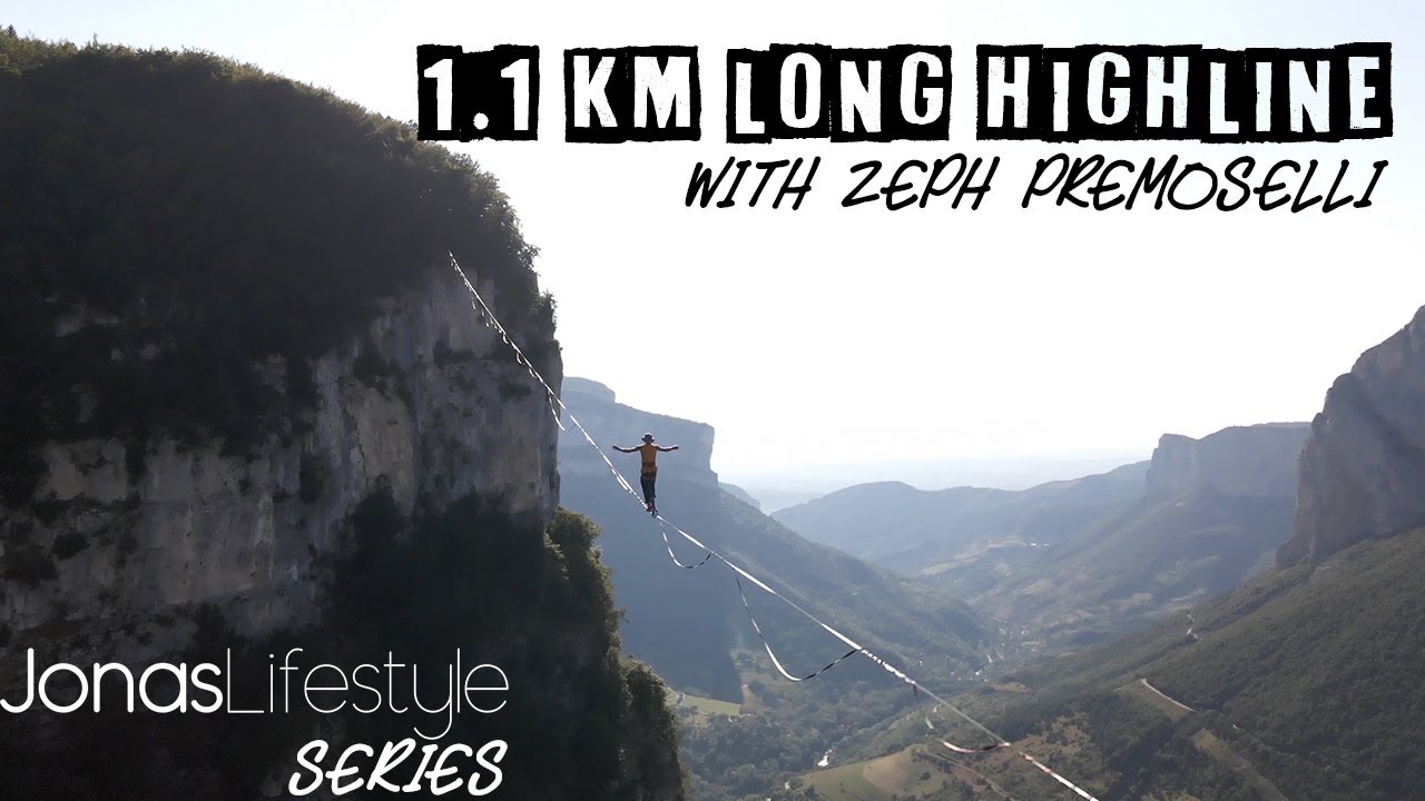 1.1 km highline with Zeph Premoselli: Jonas Lifestyle series