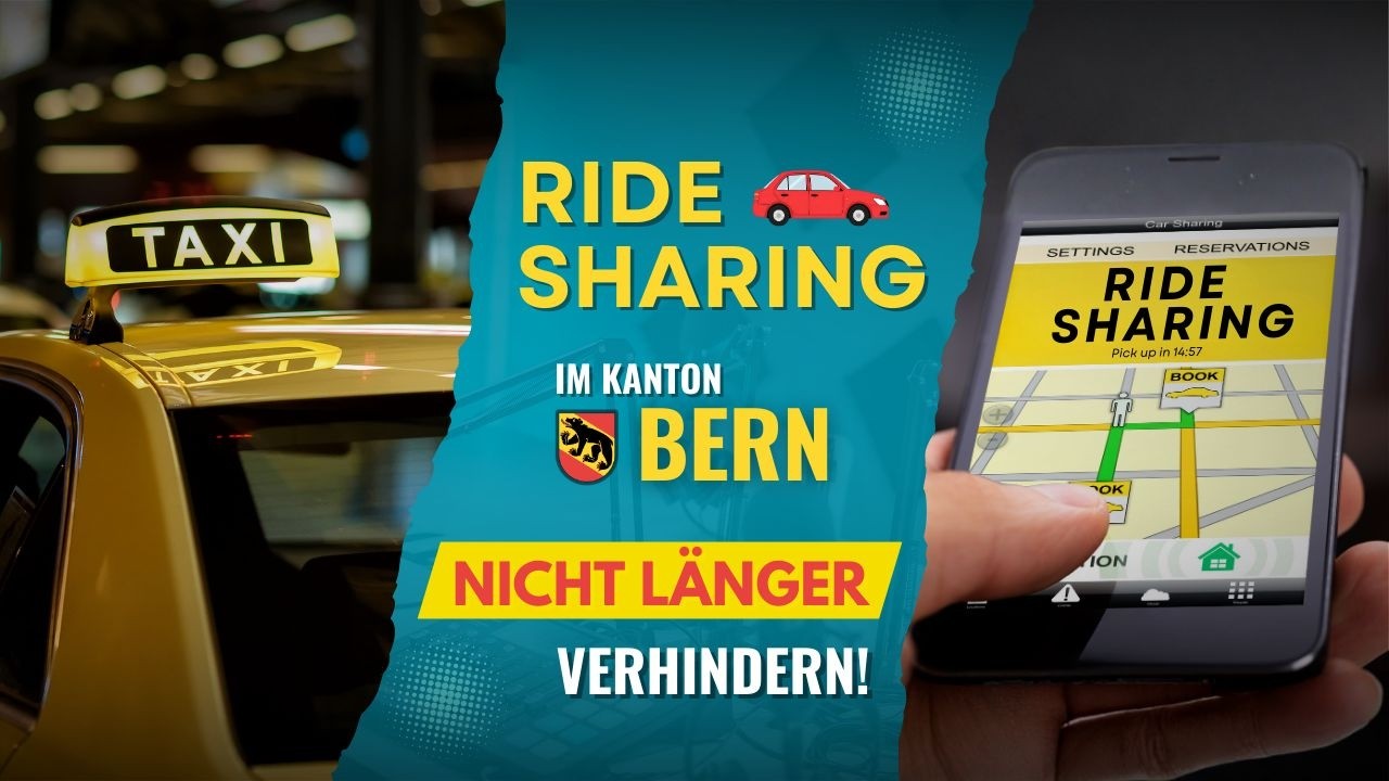EDU-Grossrat Samuel Kullmann: Ride-Sharing soll politisch nicht länger verhindert werden!