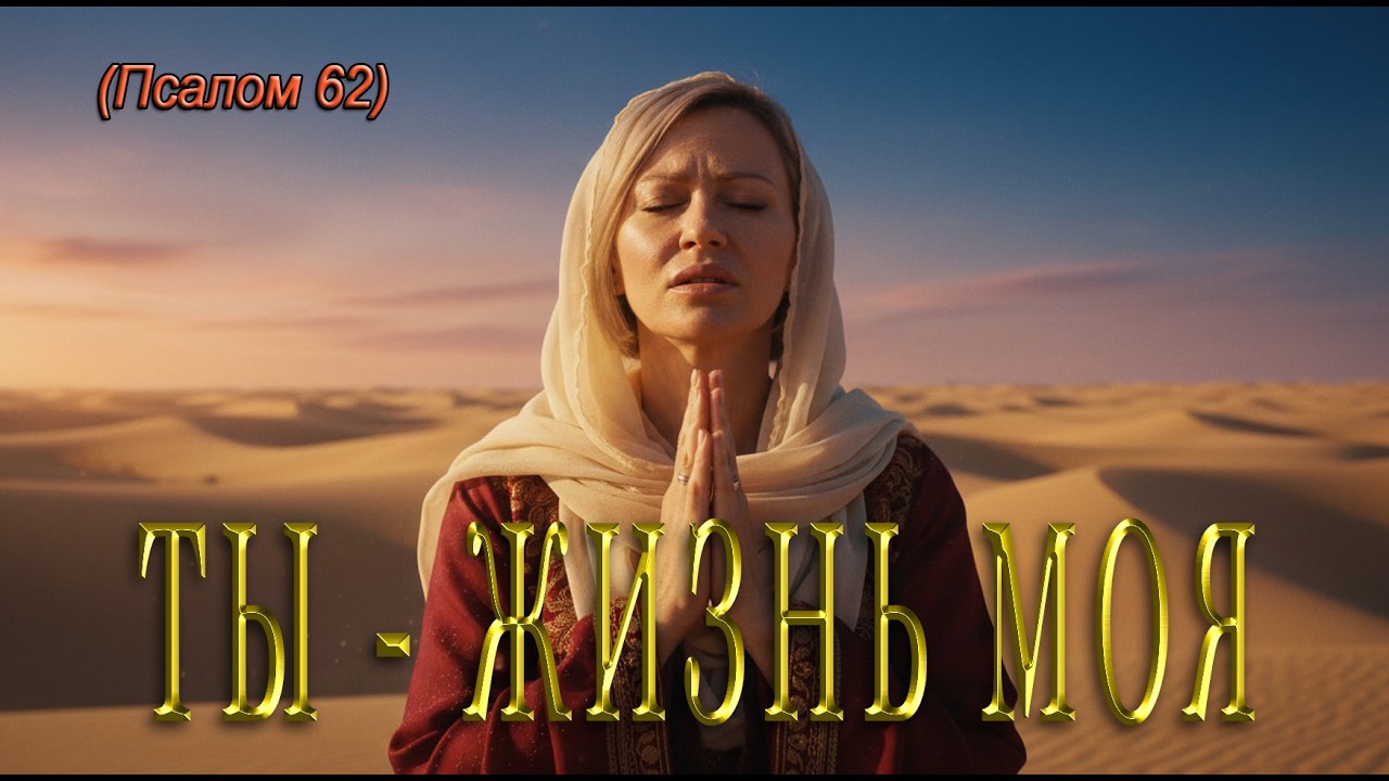 🎶 ПСАЛОМ 62: «ТЫ — ЖИЗНЬ МОЯ, ПОКОЙ»✨ | Песня-молитва🎶