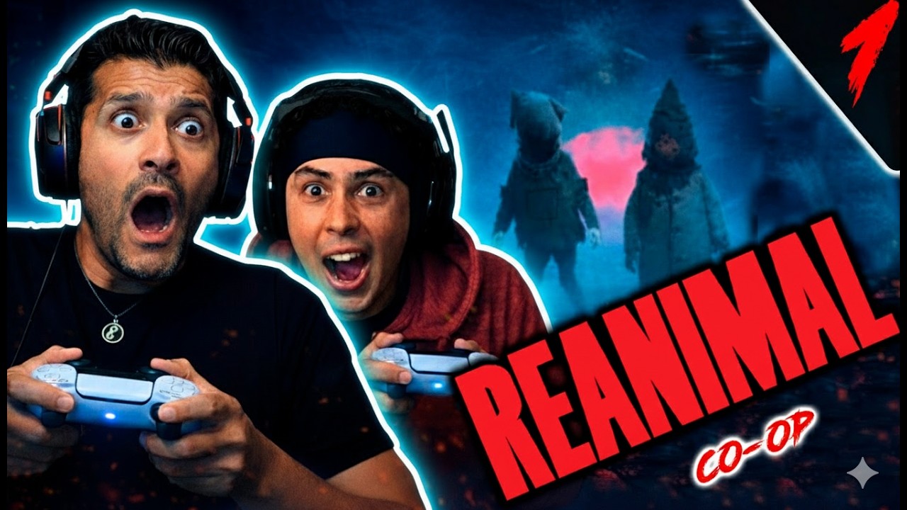 DOS JUGADORES atrapados en un MUNDO OSCURO 🌎💀 REANIMAL Gameplay Co-op