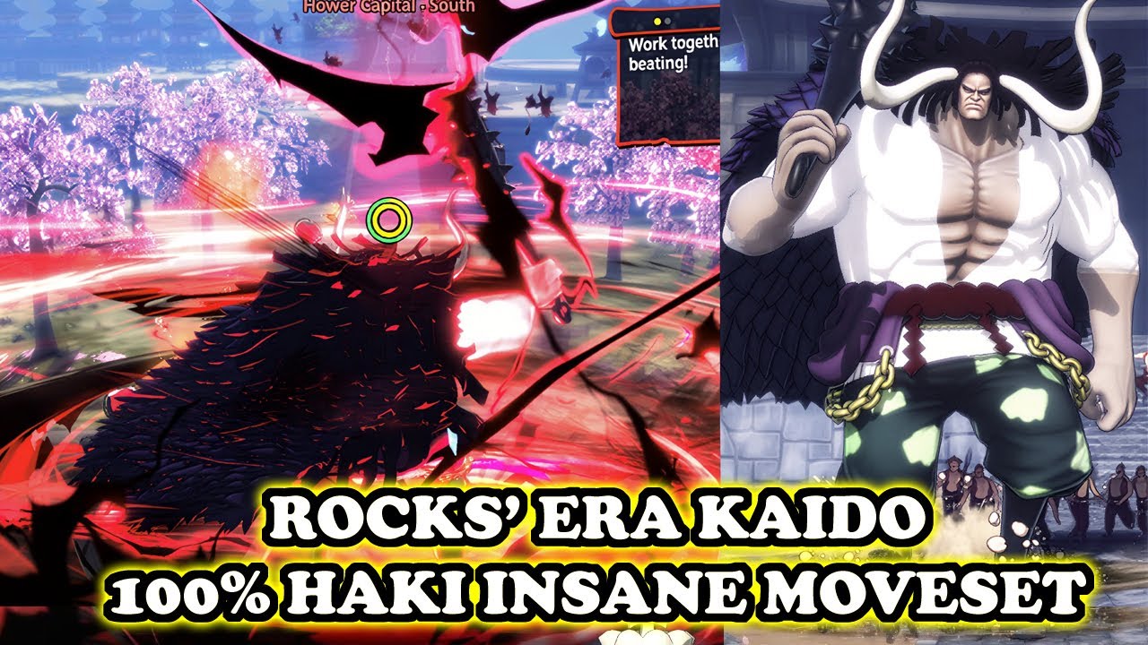 NEW Rocks' Era Kaido 100% HAKI MOVESET (MAX LV.30 BEST BUILD) | One Piece Pirate Warriors 4.5 MOD