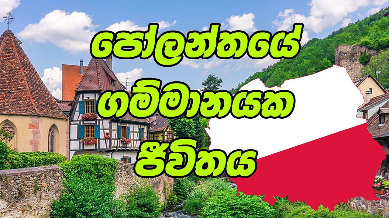 පෝලන්තයේ ගම්මානයක ජීවිතය | Village Life In Poland