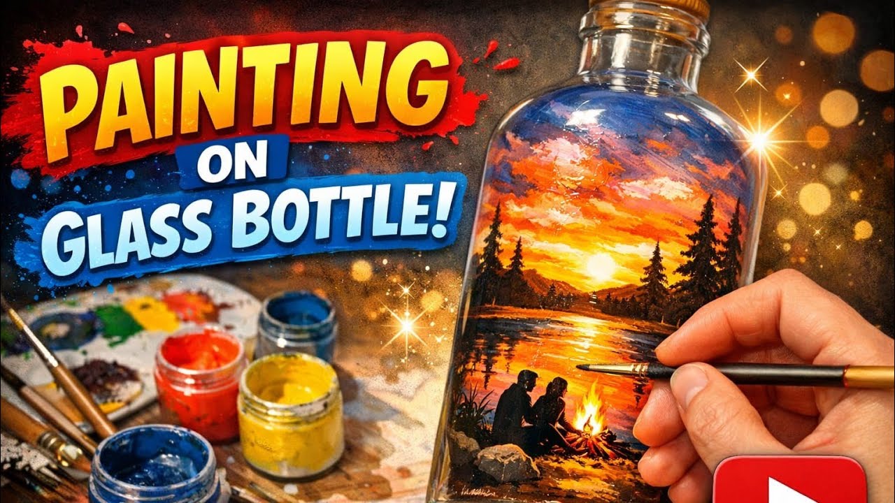 Painting on glass bottle Z,#youtubeshorts #art #diypainting #vairalvideo #drawing #diy #bottleart 