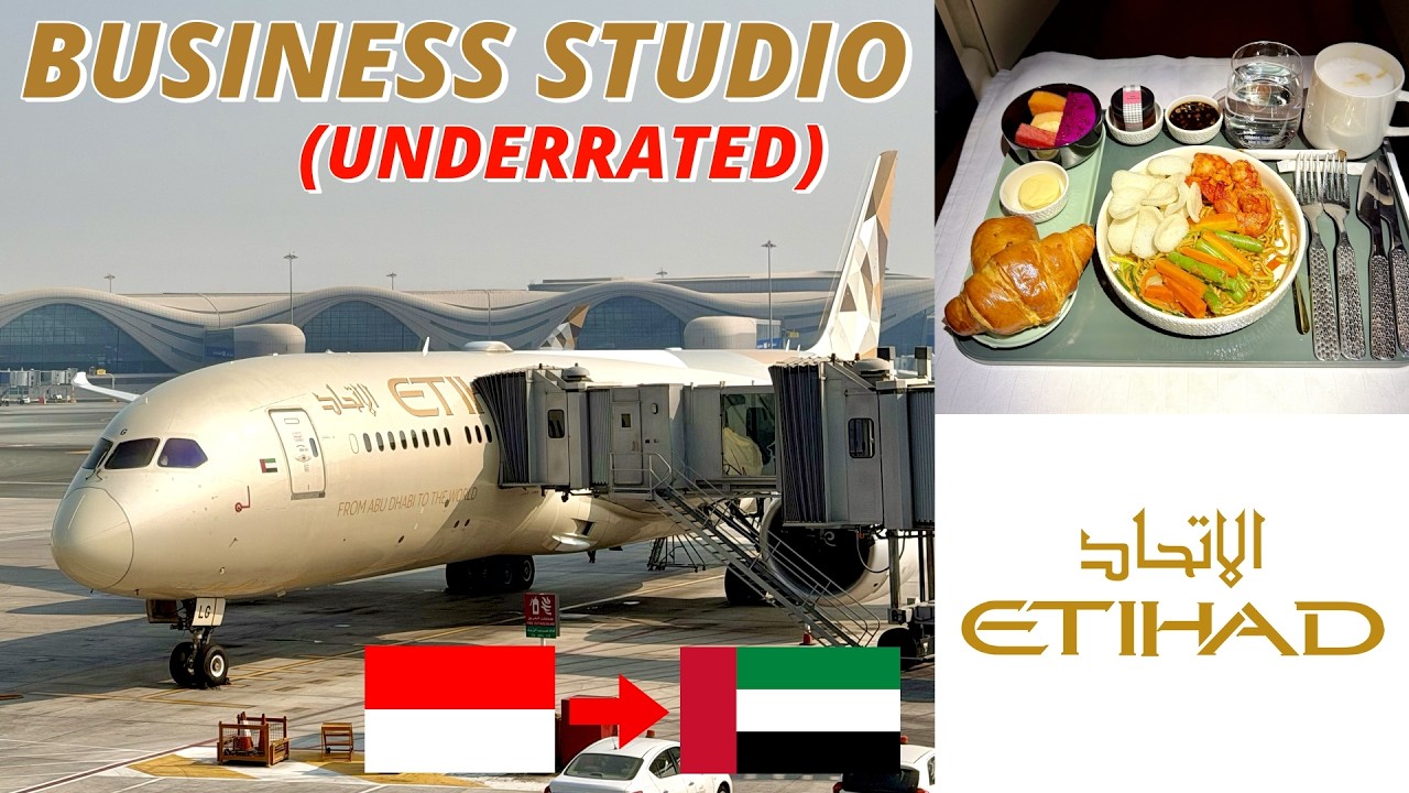 Обзор Etihad 787 Business Studio в 2025 году: стоит ли обновляться? | Из Джакарты в Абу-Даби