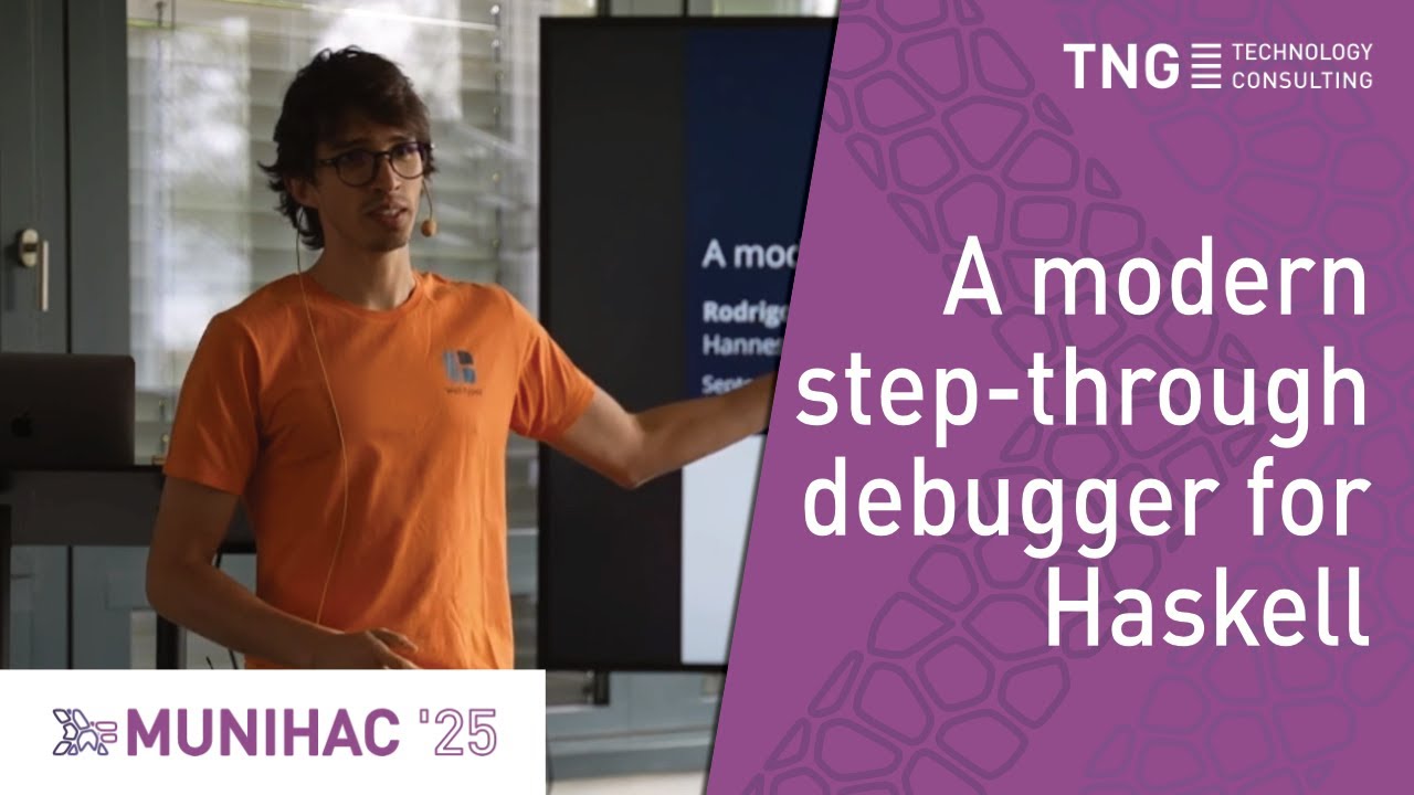 MuniHac 2025 - Friday, September 12th - Rodrigo Mesquita: A modern step-through debugger for Haskell
