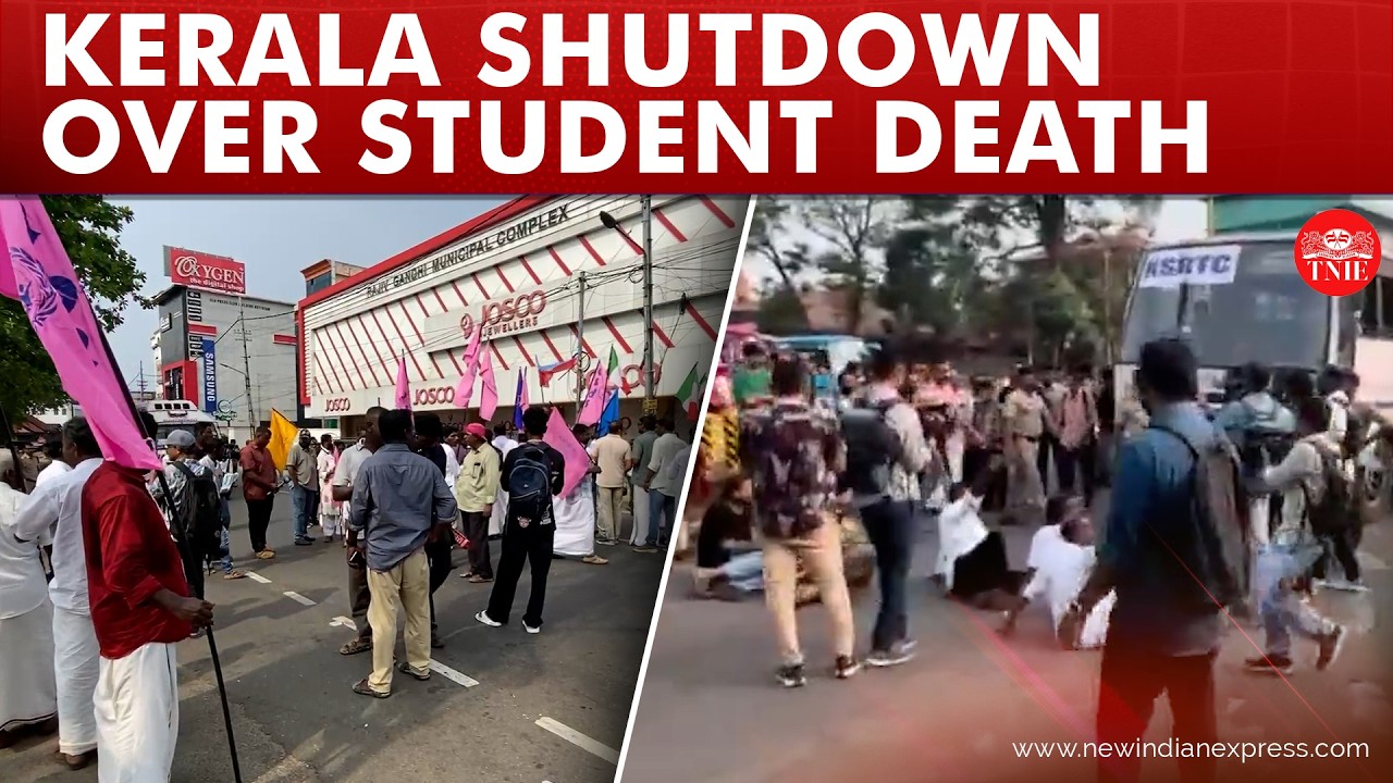 Kerala Bandh Over BDS Student Nithin Raj&rsquo;s Death | Statewide Shutdown Begins