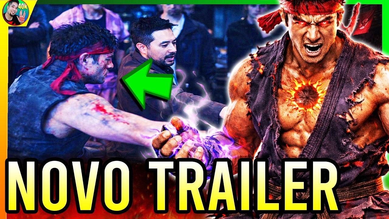 🚨BOMBA! EVIL RYU CONFIRMADO? SAIU TRAILER Street FIGHTER BASTIDORES!QUANDO SAI TRAILER StreetFIGHTER