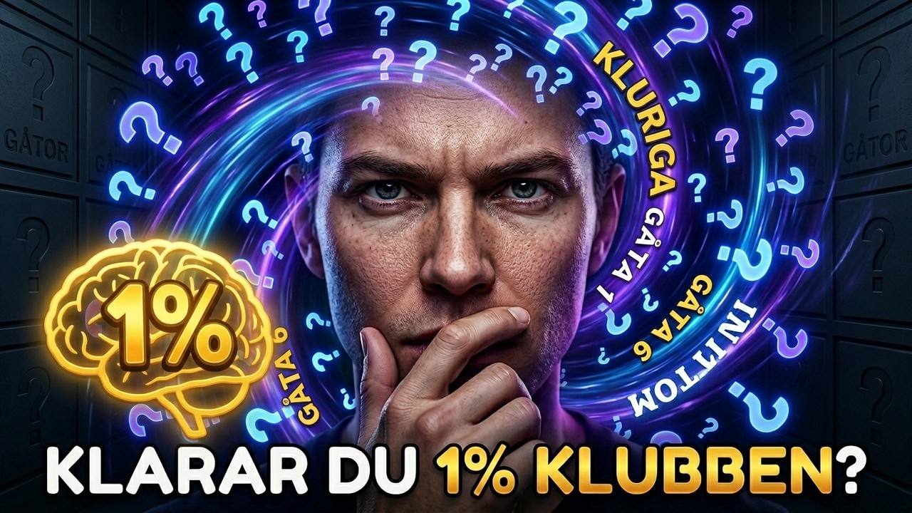 Bara 1% löser dessa 38 kluriga gåtor – klarar DU?