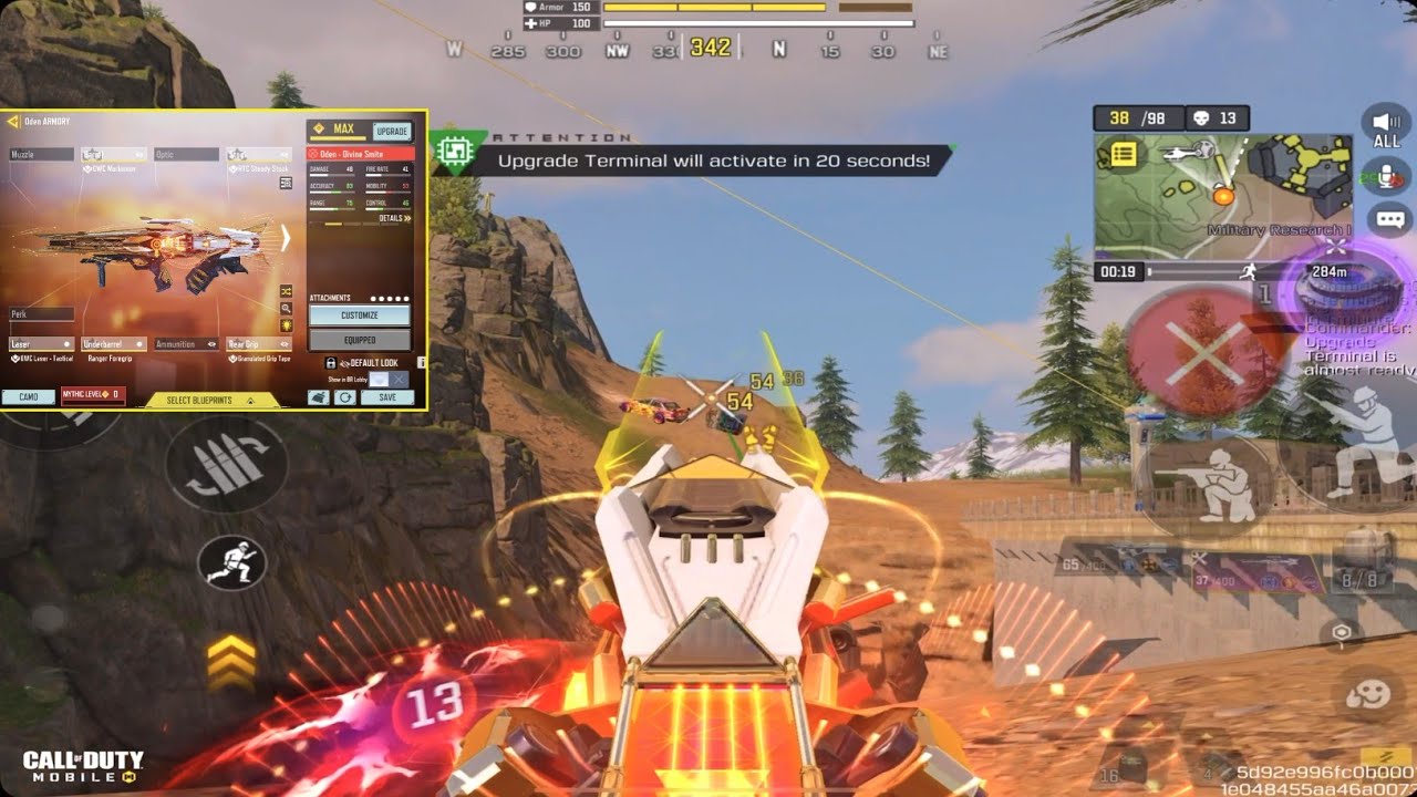 Mythic ODEN is the best ASSAULT RIFLE? | Best ODEN GUNSMITH in season 1 | CODM BR GAMEPLAY