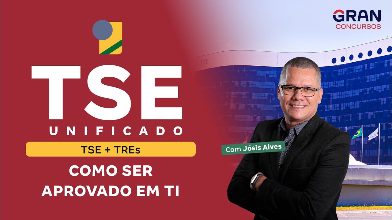 Concursos TSE e TREs Unificado - Como ser aprovado em TI