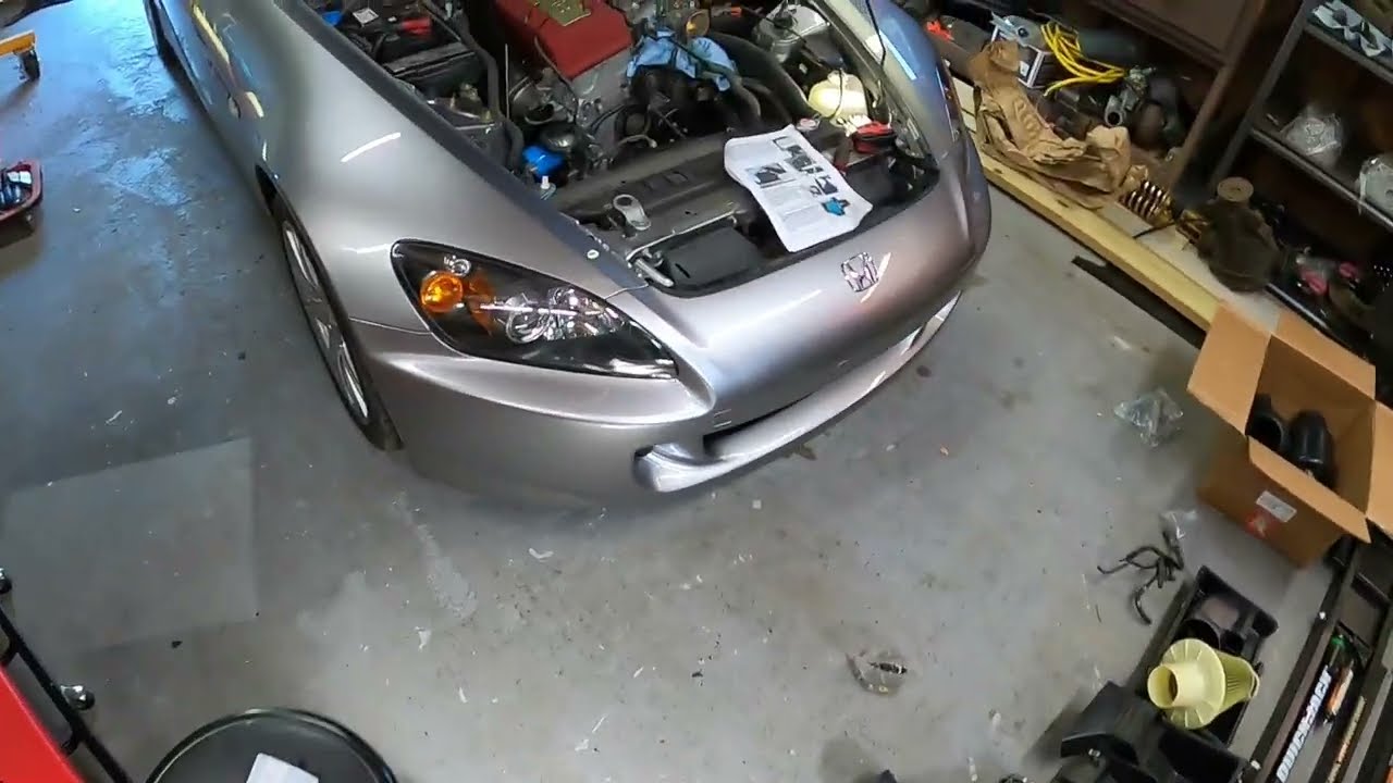 Honda S2000 AP2 Comptech CT Engineering Icebox Intake Installation and Sound Clips