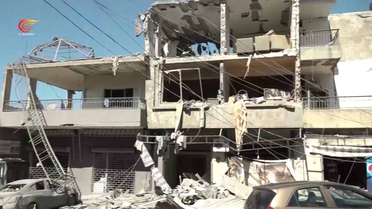 غارات إسرائيلية عنيفة على بلدة طير دبا في قضاء صور أدّت إلى ارتقاء شهداء
