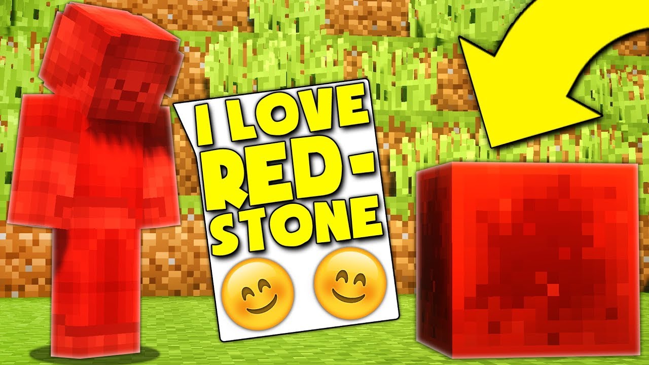 WHY IS RED STEVE OBSESSED WITH REDSTONE?