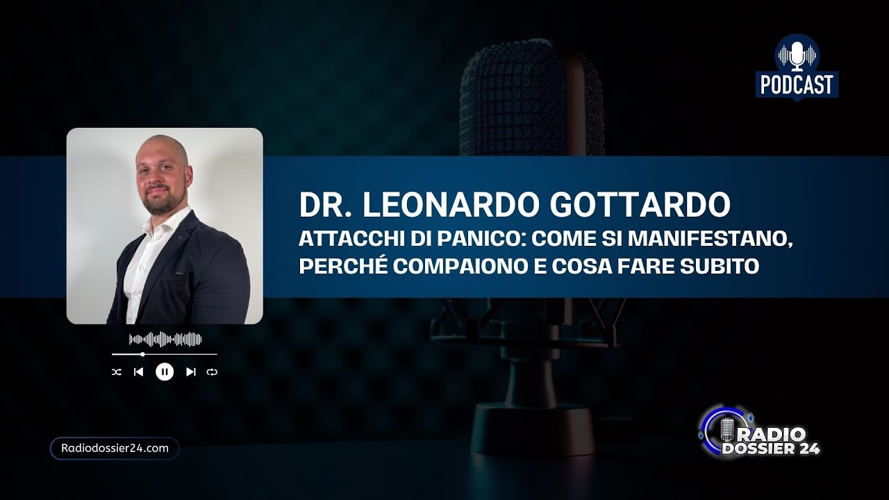 Attacchi di panico | Intervista al dott. Leonardo Gottardo Radio Dossier24