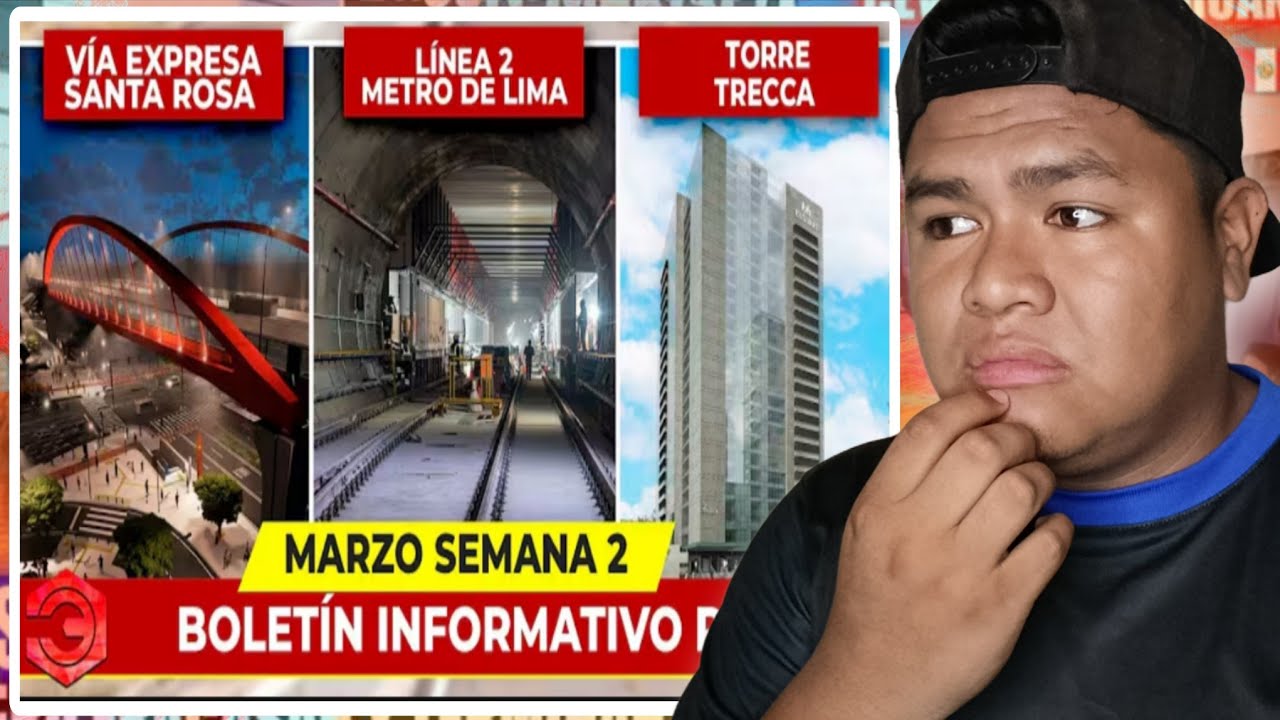 BOLIVIANO REACCIONA A Noticias de Infraestructura de la Actualidad de Perú | 2° Semana Marzo