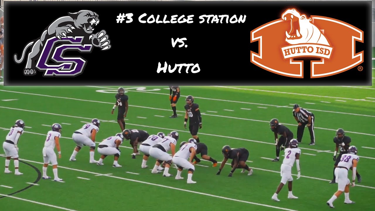 #3 College Station vs Hutto Football || [Full Game] [HD]
