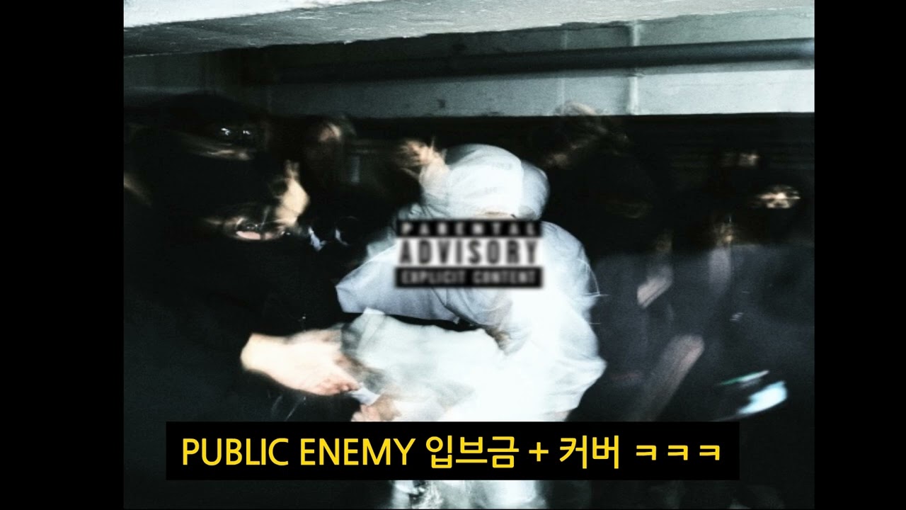 식케이 x Lil Moshpit - PUBLIC ENEMY 입브금 ㅈ되는 커버 ㅋㅋㅋ