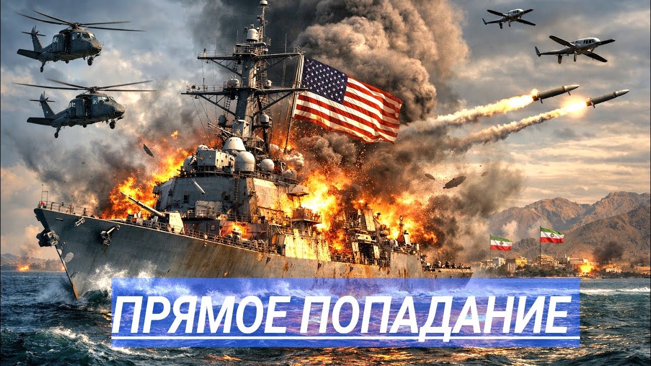 Подбит Эсминец и 10 танкеров в Море / Новая война войска атаковали 