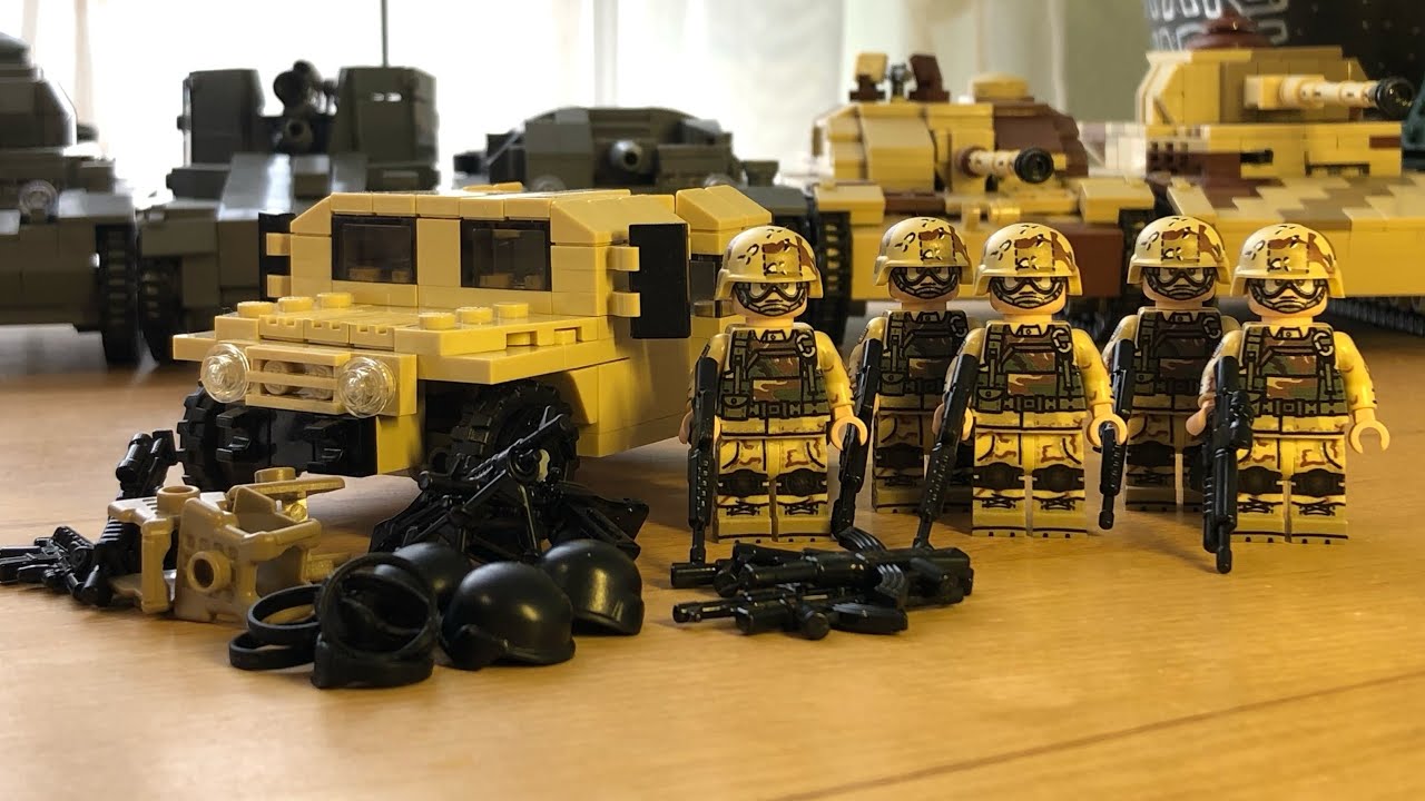 150&euro; Custom LEGO Modern Warfare Haul | Brickmania US Army Ranger, Weapons, Gear and more!