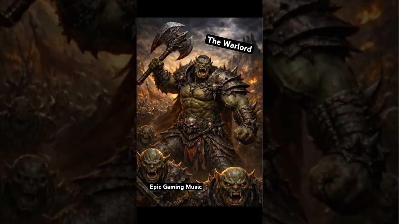 Epic Gaming Music // The Warlord // Dark Fantasy Boss Theme #music #action #epicfantasymusic #orcs