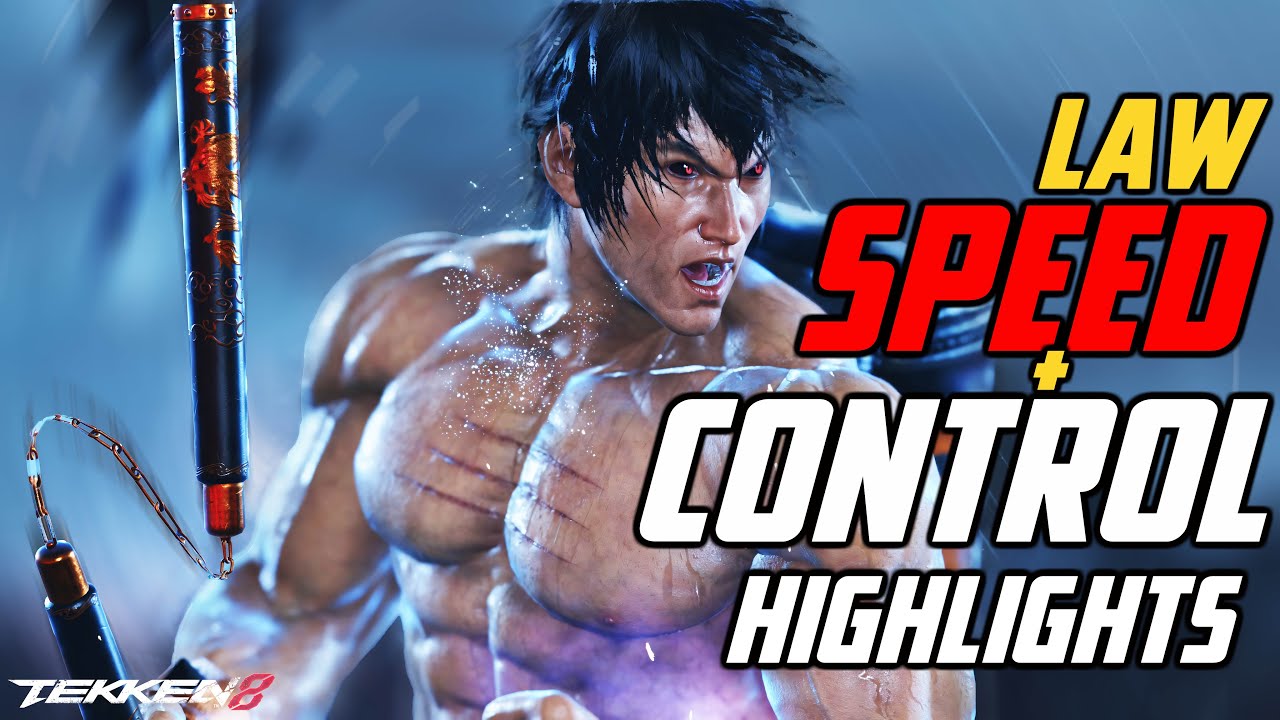 That's what a Skilled  Law looks like | Azhar ( Law ) Highlights -Tekken 8