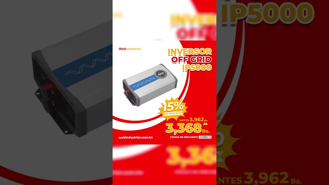 𝗜𝗻𝘃𝗲𝗿𝘀𝗼𝗿 𝗘𝗣𝗘𝗩𝗘𝗥 𝗜𝗣𝟱𝟬𝟬𝟬  48V 5kW #inversores #energ&iacute;arenovable #epever