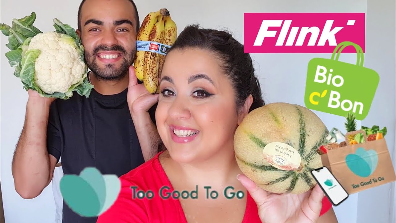 On Teste TOO GOOD TO Go chez BIO C'BON et FLINK #vlog #gaspillage #toogoodtogo #familyvlog #courses