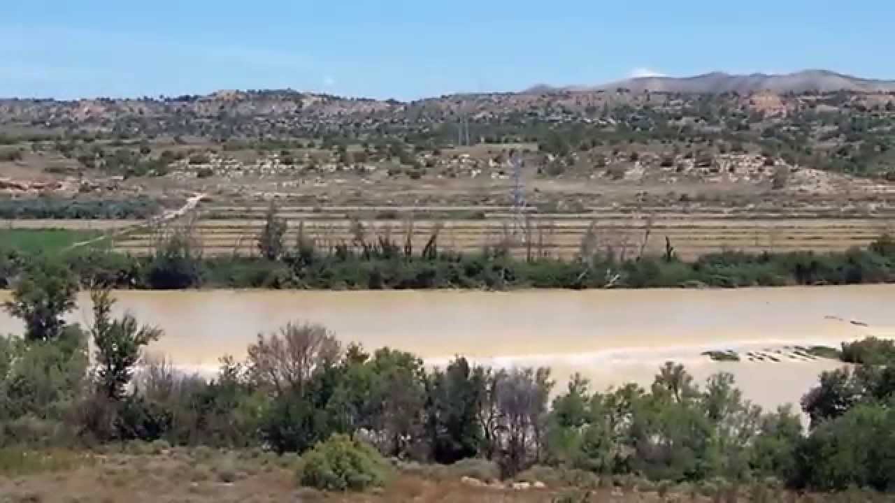 El R&iacute;o Ebro a su paso por Escatr&oacute;n