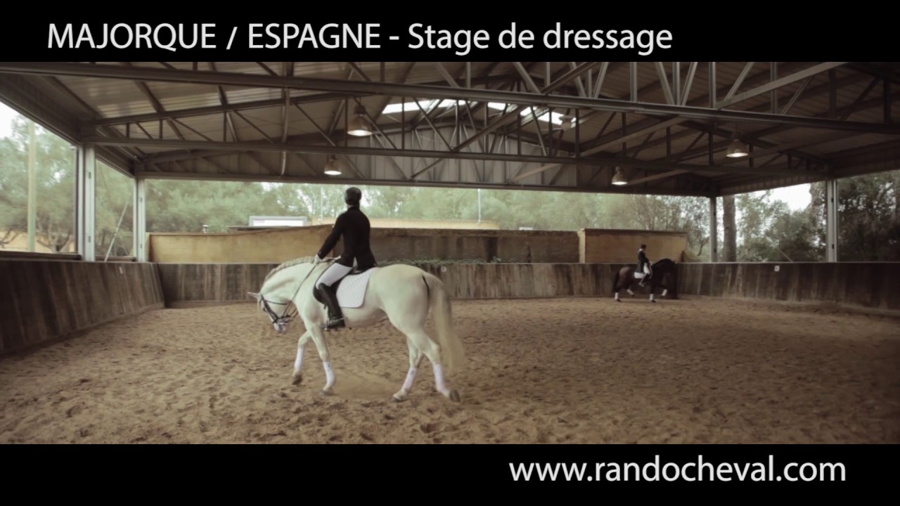 EQUITATION - Dressage à Majorque en Espagne  - Un stage Rando Cheval