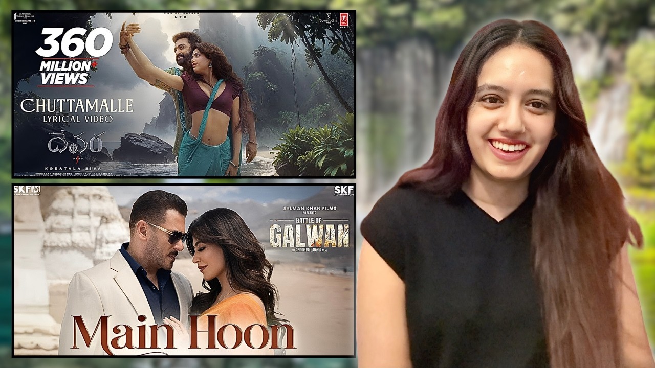 Chuttamalle & Main Hoon Song REACTION | NTR, Janhvi Kapoor | Salman Khan | Anirudh | Shreya Ghoshal
