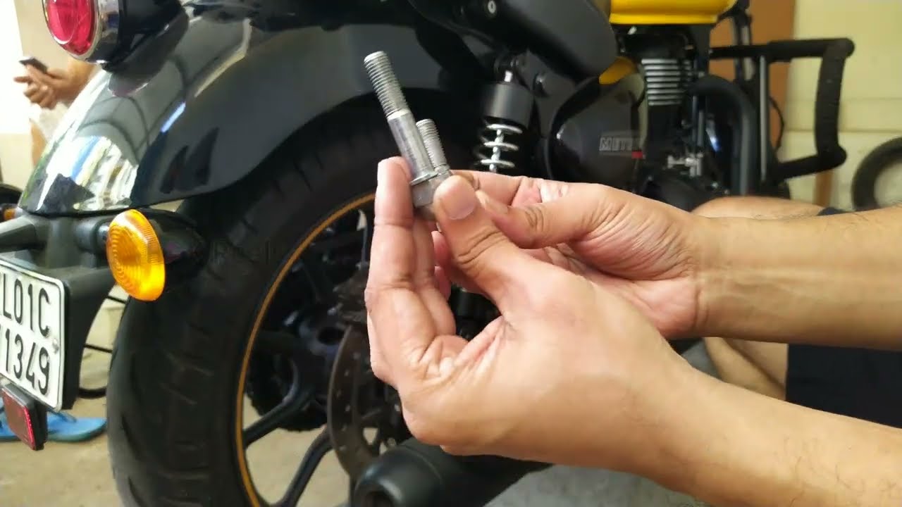 DIY | RE Meteor 350 | Nitrox Suspension | Sound fix