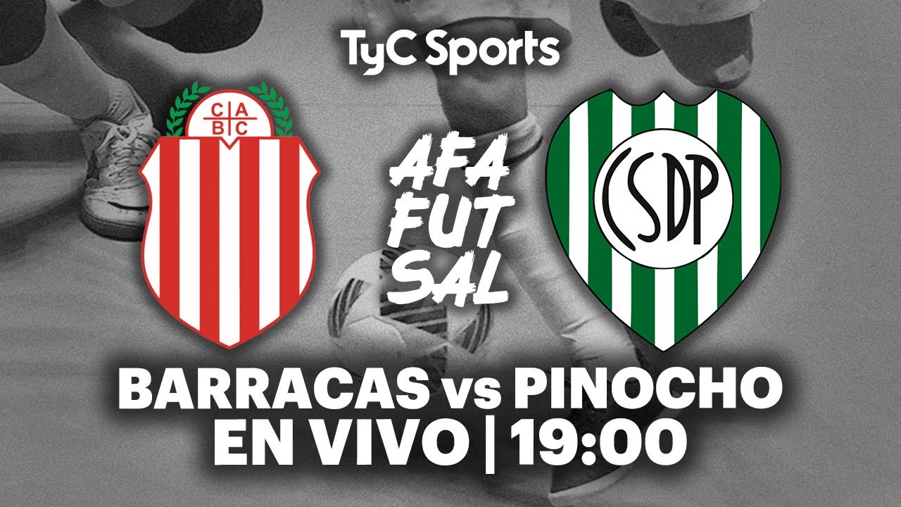EN VIVO 🔴 BARRACAS CENTRAL vs PINOCHO | Futsal AFA - Primera División
