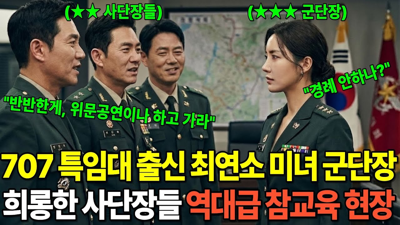 707특임대 출신 최연소 미녀 군단장을 희롱한 사단장들의 역대급 참교육 현장 | 감동사연 | 사이다사연 | 인생사연 | 오디오북 | 잠잘때듣는이야기