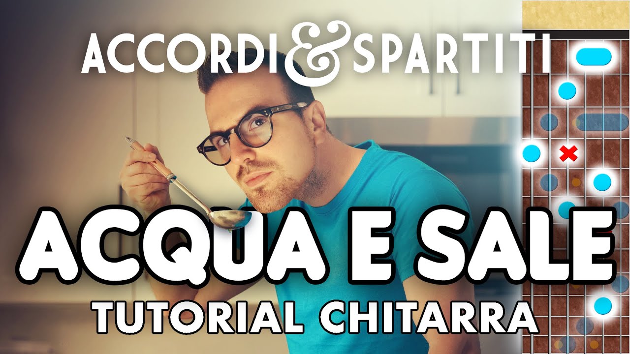 ACQUA E SALE Tutorial Chitarra - Mina & Celentano