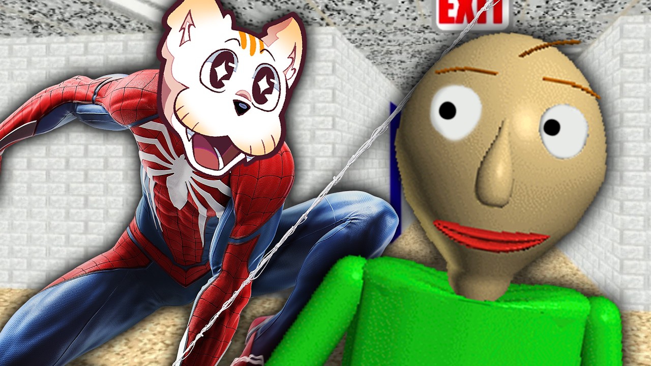 SONO DIVENTATO SPIDER MAN NELLA SCUOLA DI BALDI!