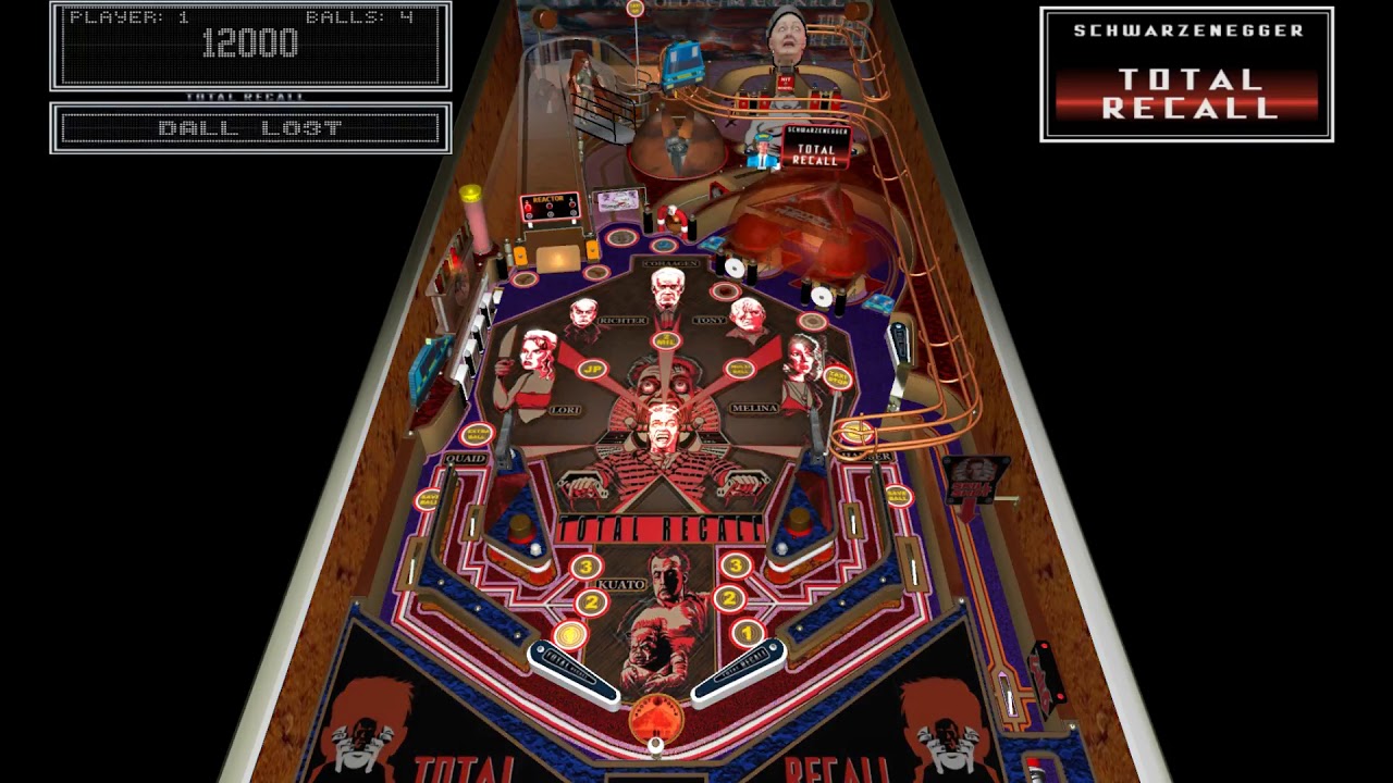 Total Recall Future Pinball