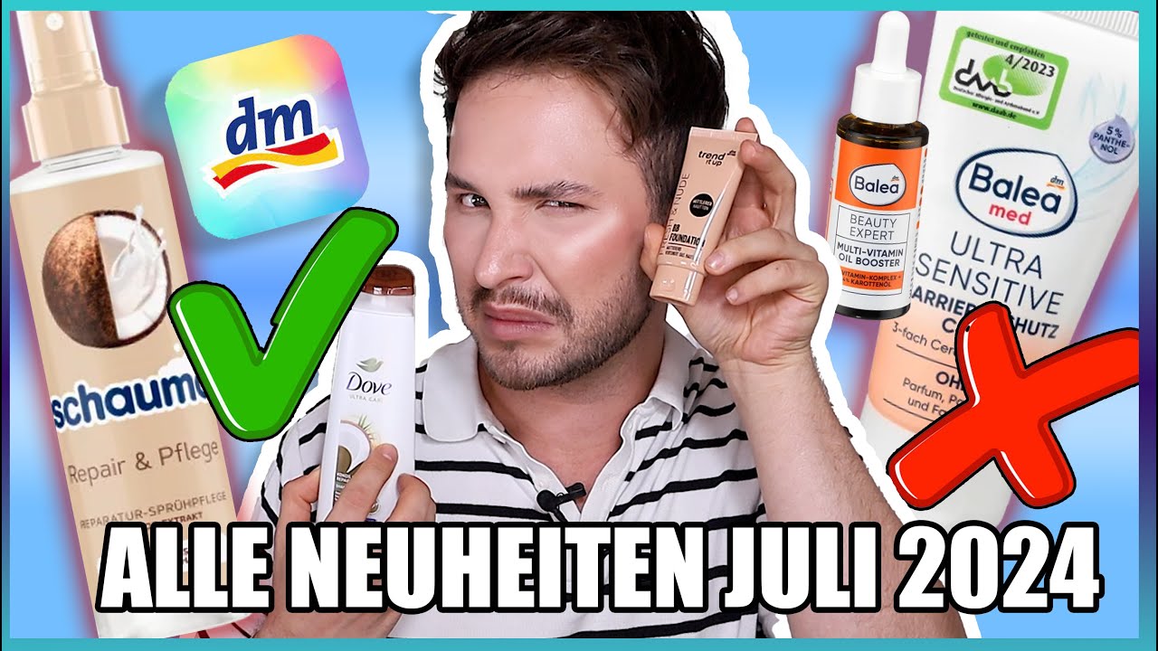 Alle DM NEUHEITEN Juli 2024 😳| Make Up, Hautpflege & HACKS | Maxim Giacomo