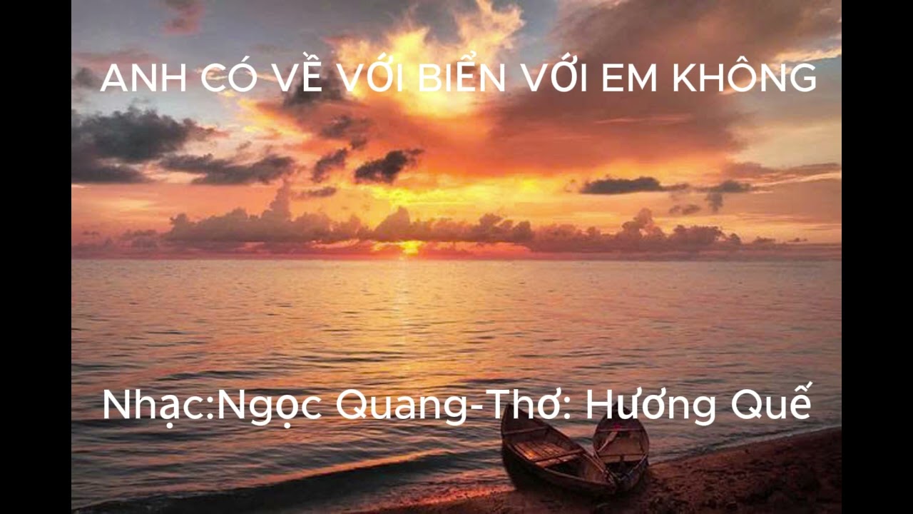 Anh có về với biển với em không