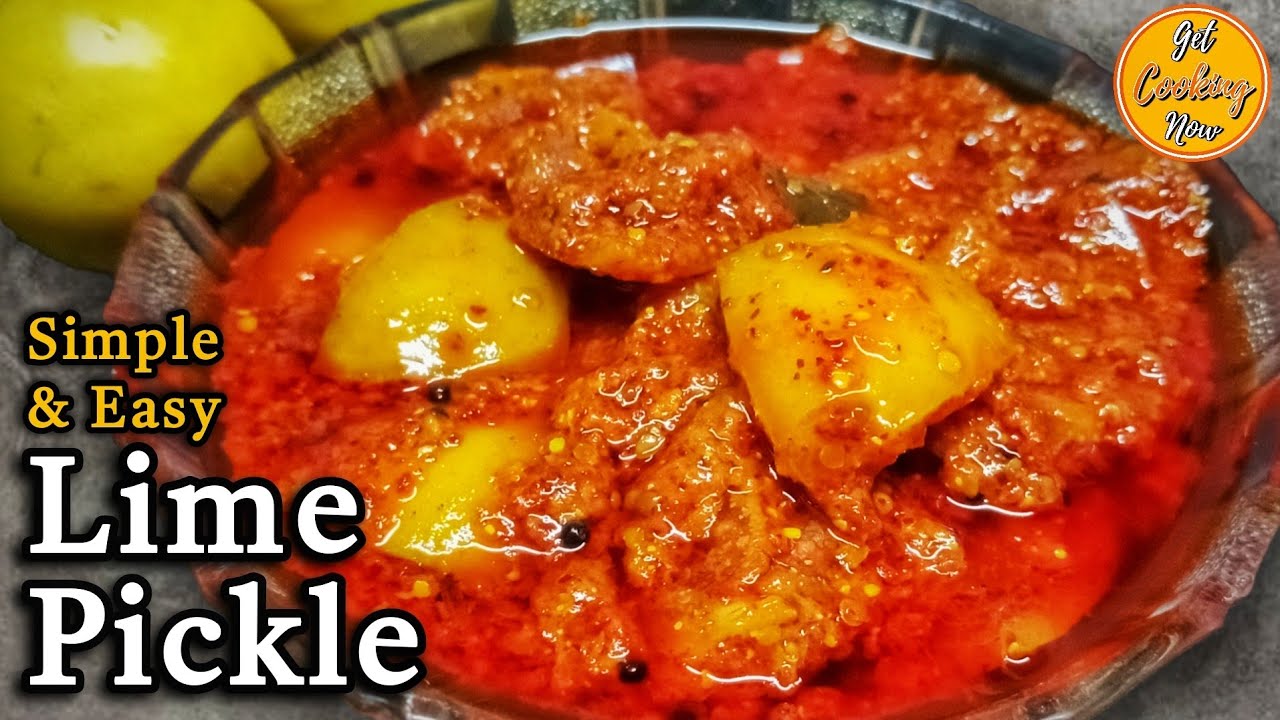 Lime Pickle Recipe | Lemon Pickle | Goan Lime Pickle | Nimbu Ka Achaar | How to make Lime Pickle