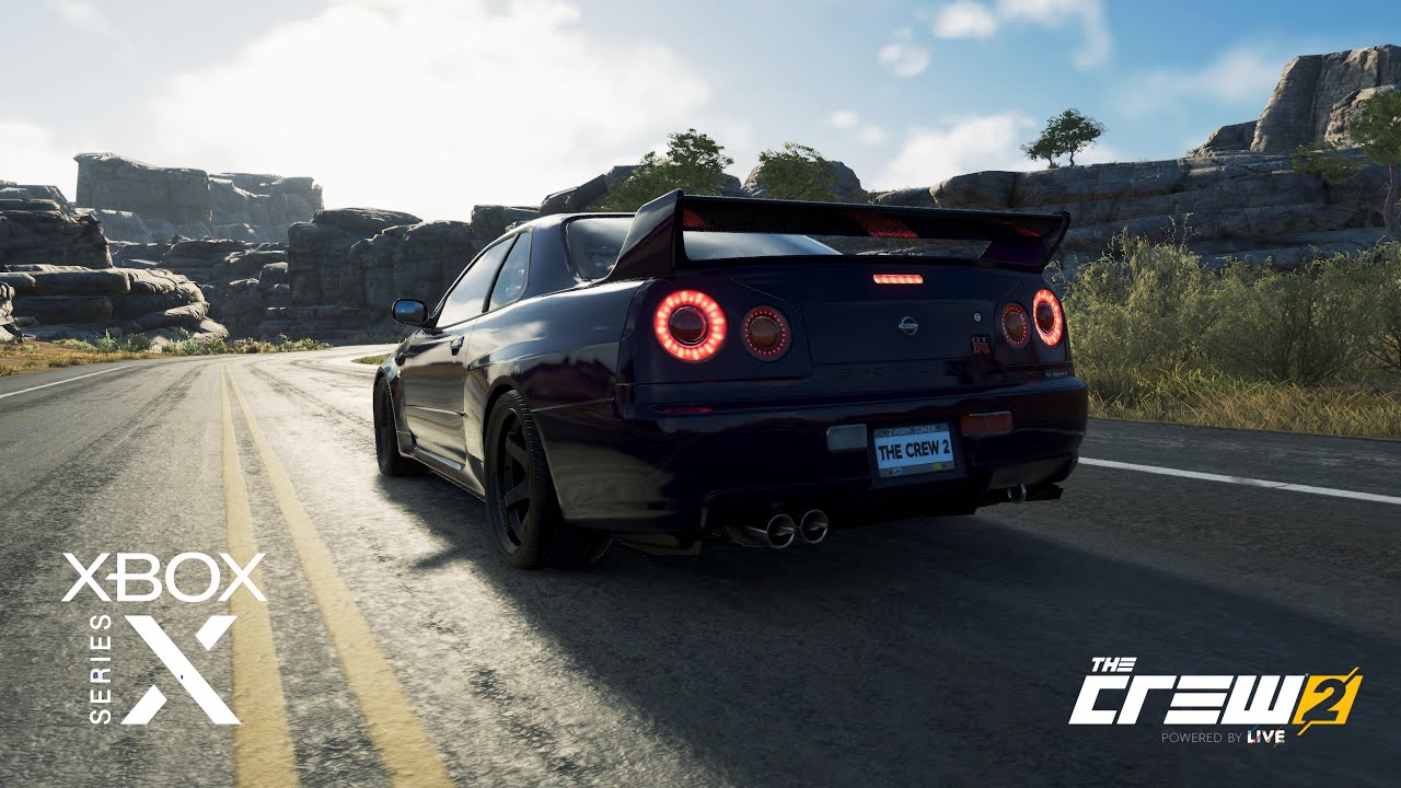 LAS VEGAS outskirts - Nissan Skyline R-32 | The Crew 2 (Xbox Series X) - 4K HDR