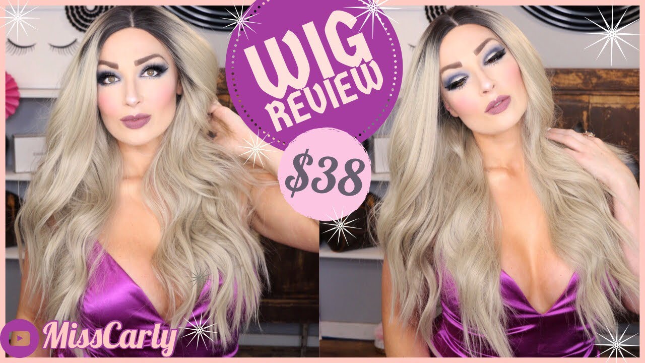 ✨Lace Front WIG REVIEW! ✨ Scheherezade | Wavy Ash Blonde | AMAZON Wig Under $40 - WOW! My Fav Style