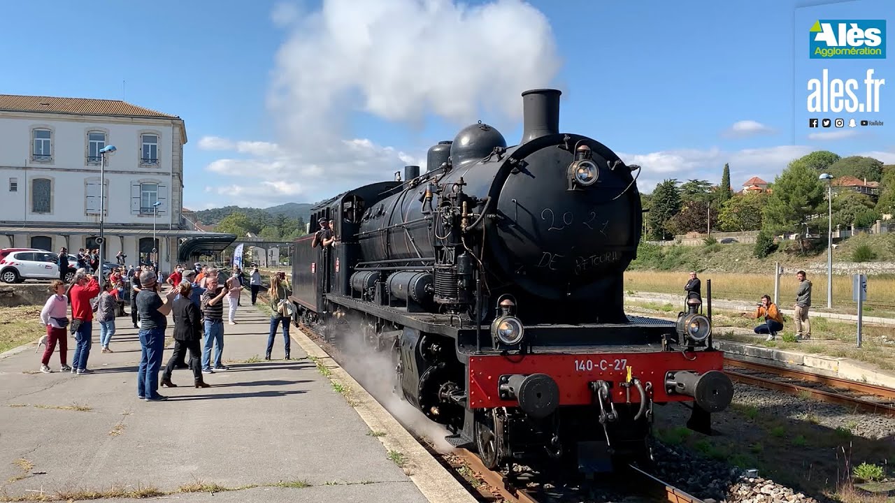 Train à Vapeur des Cévennes : la 140 C 27 est de retour