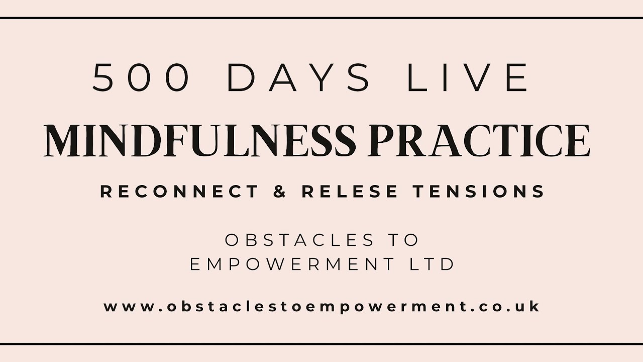 Obstacles to Empowerment  is live Day 54