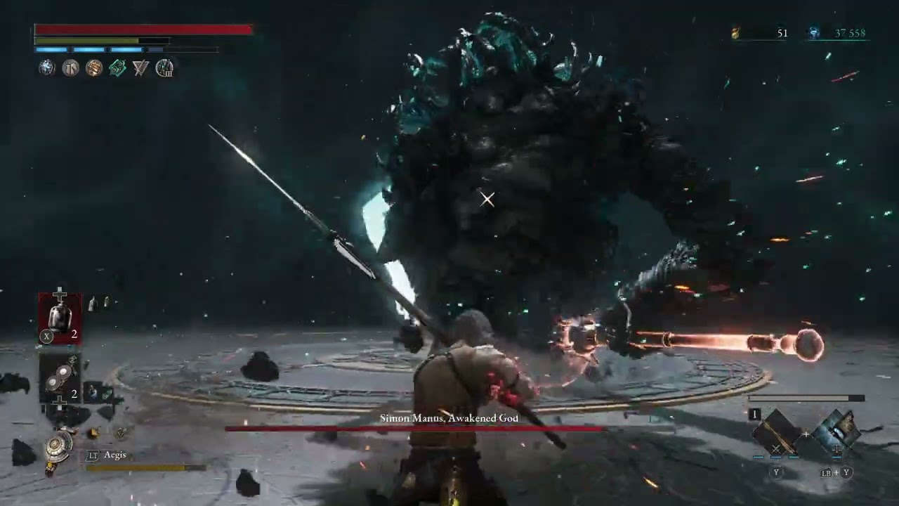 Lies of P NG Simon Manus sub 2 min (City Long Spear)