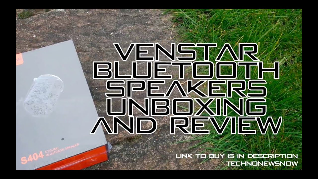 Распаковка и обзор Bluetooth-колонок Venstar S404 | Это колонки для велоспорта???