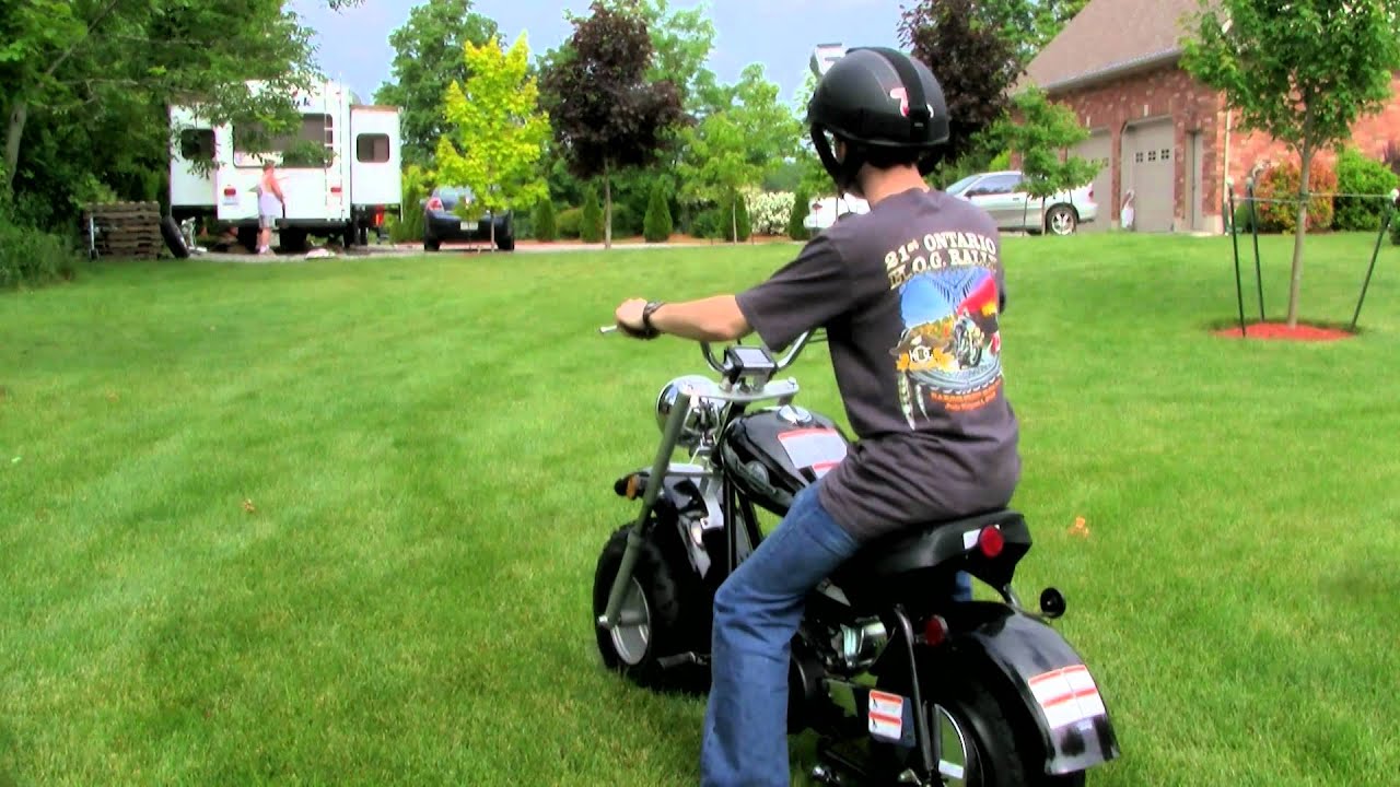 Baja Warrior Mini Bike First Start and Top Speed (1080P)