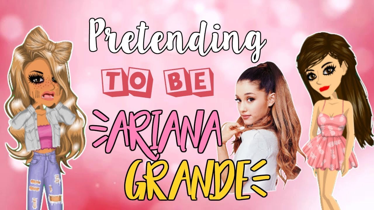 PRETENDING to be ARIANA GRANDE! &hearts; - Msp (English)